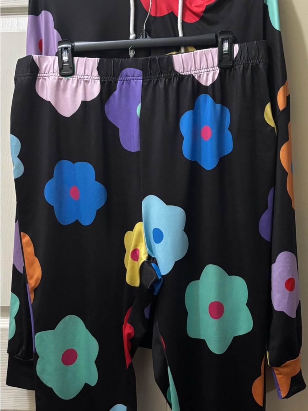 2 Piece Women hoodie & Pants   floral print Size 3xl